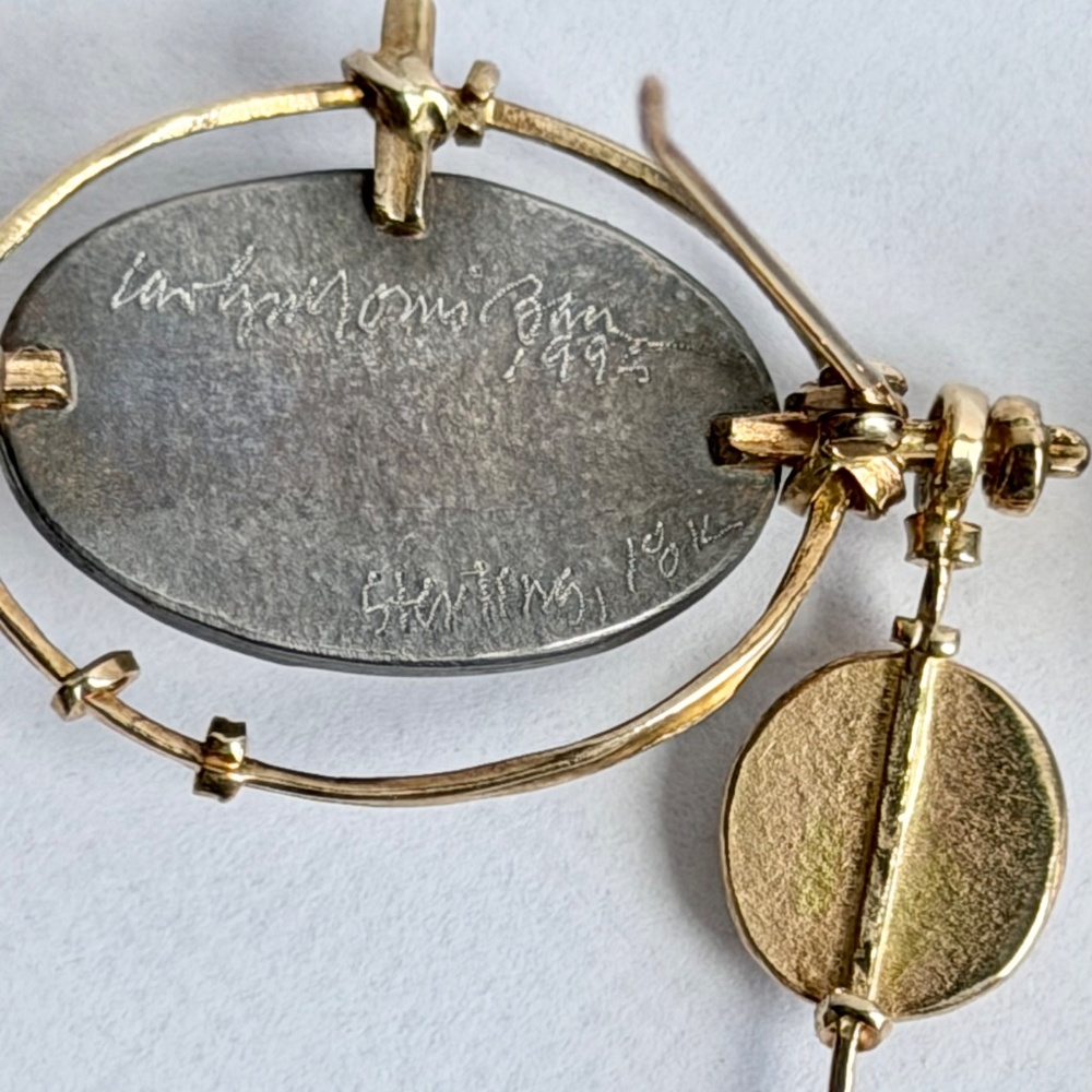 Carolyn Morris Bach Brooch and Earrings Set - Picture 13 of 15
